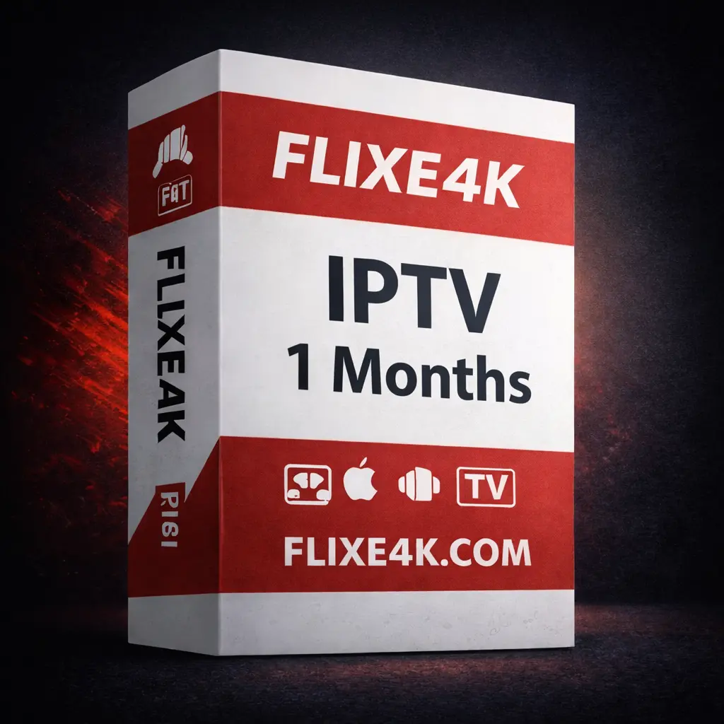 1 month IPTV subscription box – FLIXE4K premium streaming service